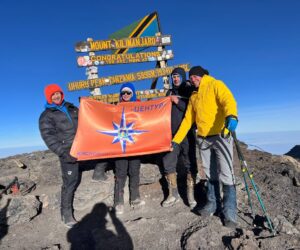 Флаг Кисловодска – на вершине Килиманджаро